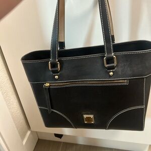 Elegant Black Tote Bag